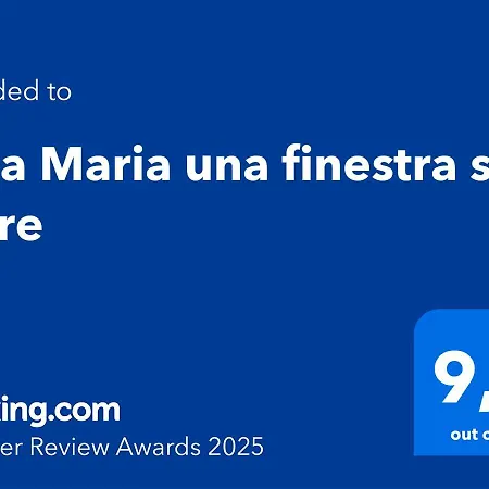 Maria Finestra Sul Mare Hébergement de vacances *